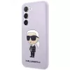 Karl Lagerfeld Funda de silicona Ikonik para Samsung Galaxy S23+ (SM-S916) - morada