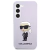Karl Lagerfeld Funda de silicona Ikonik para Samsung Galaxy S23+ (SM-S916) - morada