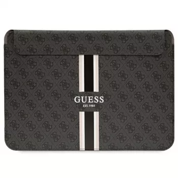 Guess Funda GUCS16P4RPSK 16 inch Negra 4G Printed Stripes