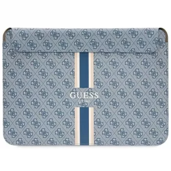 Guess Funda GUCS14P4RPSB 14 inch Azul 4G Printed Stripes Funda para portátil