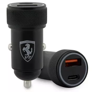 Ferrari FECCMENK PD-QC3.0 20W Cargador de coche de carga rápida Negro