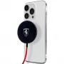 Ferrari FECBMSMENK Base de carga inalámbrica MagSafe 15W - Negra