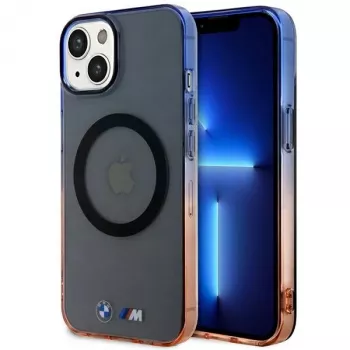 BMW Funda rígida para iPhone 13/14/15 Gris Gradient Bumper MagSafe