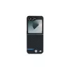 BMW Funda rígida Carbon Blue Line para Samsung Galaxy Z Flip6 / Z Flip7 FE - Negra