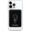 Karl Lagerfeld Ikonik Batería externa inalámbrica MagSafe 3000mAh Negra