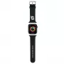 Karl Lagerfeld Pulsera 3D Rubber Karl Head para Apple Watch 38/40/41mm Negra