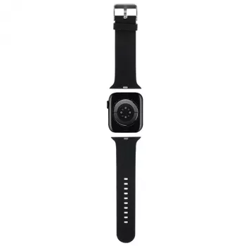 Karl Lagerfeld Pulsera 3D Rubber Karl Head para Apple Watch 38/40/41mm Negra