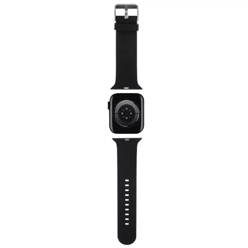 Karl Lagerfeld Pulsera 3D Rubber Karl Head para Apple Watch 38/40/41mm Negra