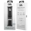 Karl Lagerfeld Correa 3D Rubber Karl Head para Apple Watch 42/44/45/49mm Negra