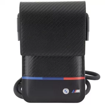 BMW Cartera Carbon Tricolor Line Negra