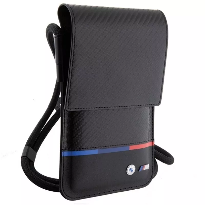 BMW Cartera Carbon Tricolor Line Negra
