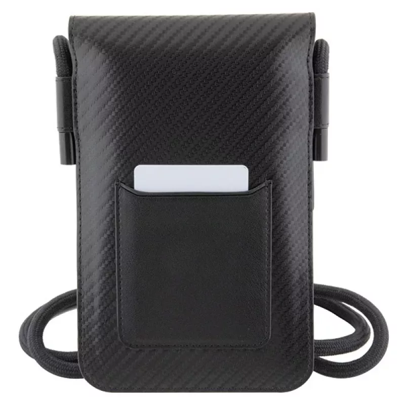 BMW Cartera Carbon Tricolor Line Negra