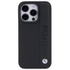 BMW BMHCP15L22RDPK Funda rígida de piel para iPhone 15 Pro 6,1