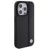 BMW M Collection Funda rígida de piel para iPhone 15 Pro Max 6,7