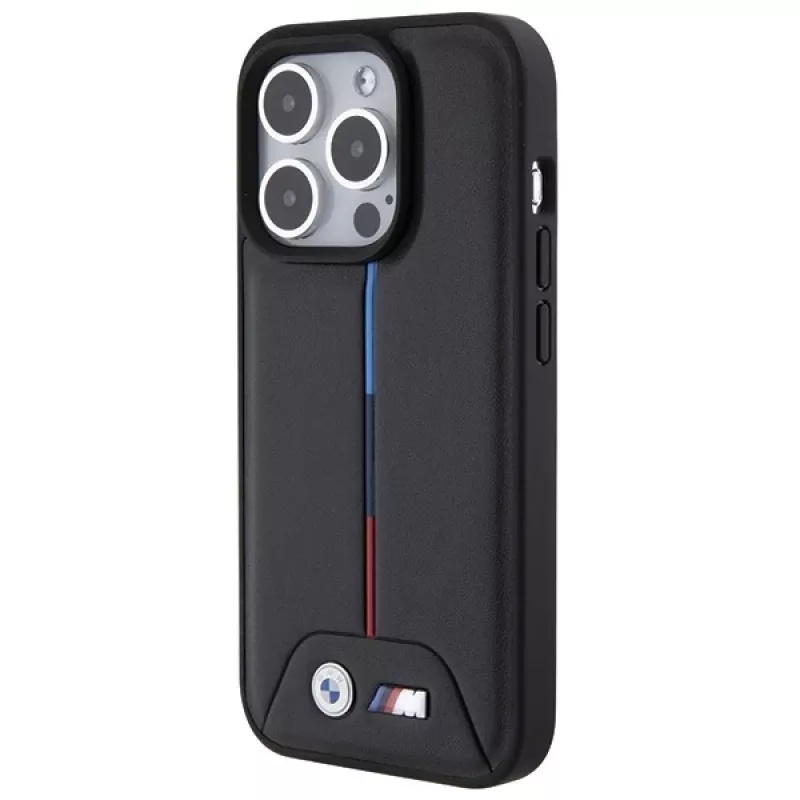 BMW BMHCP15L22PVTK Funda rígida acolchada para iPhone 15 Pro 6,1