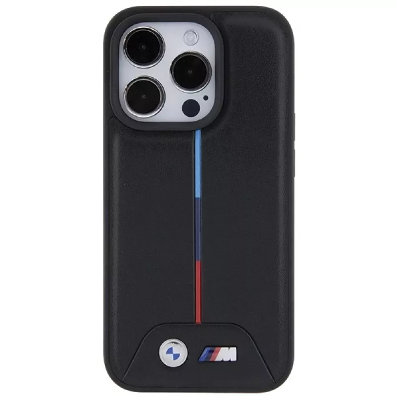 BMW BMHCP15L22PVTK Funda rígida acolchada para iPhone 15 Pro 6,1