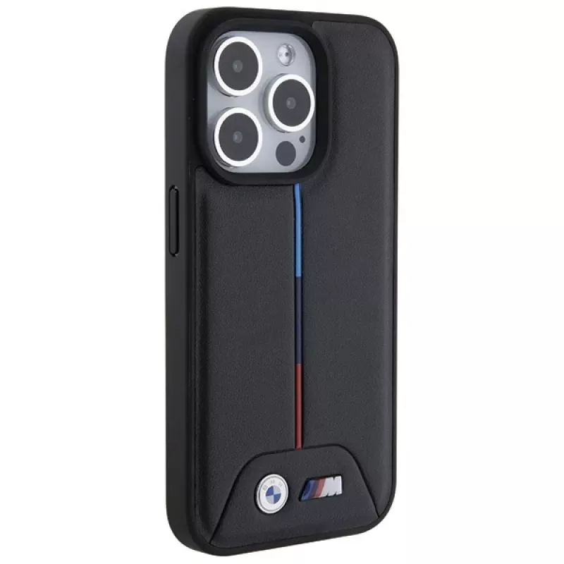 BMW BMHCP15L22PVTK Funda rígida acolchada para iPhone 15 Pro 6,1