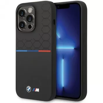 BMW Funda de silicona Pattern para Apple iPhone 15 Pro 6,1