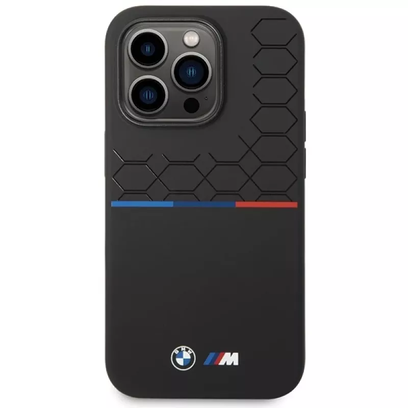 BMW Funda de silicona Pattern para Apple iPhone 15 Pro 6,1