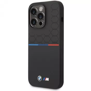 BMW M Collection Funda de silicona para Apple iPhone 15 Pro Max 6,7