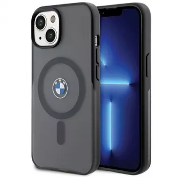 BMW BMHMP15MDSLK Funda rígida IML Signature MagSafe para iPhone 15 Plus / 14 Plus 6,7