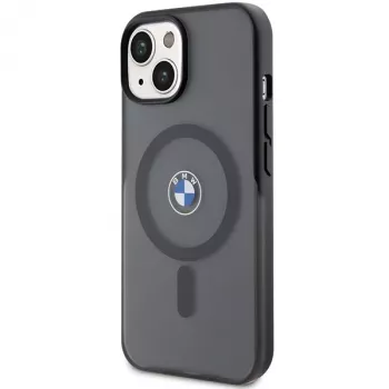 BMW BMHMP15MDSLK Funda rígida IML Signature MagSafe para iPhone 15 Plus / 14 Plus 6,7