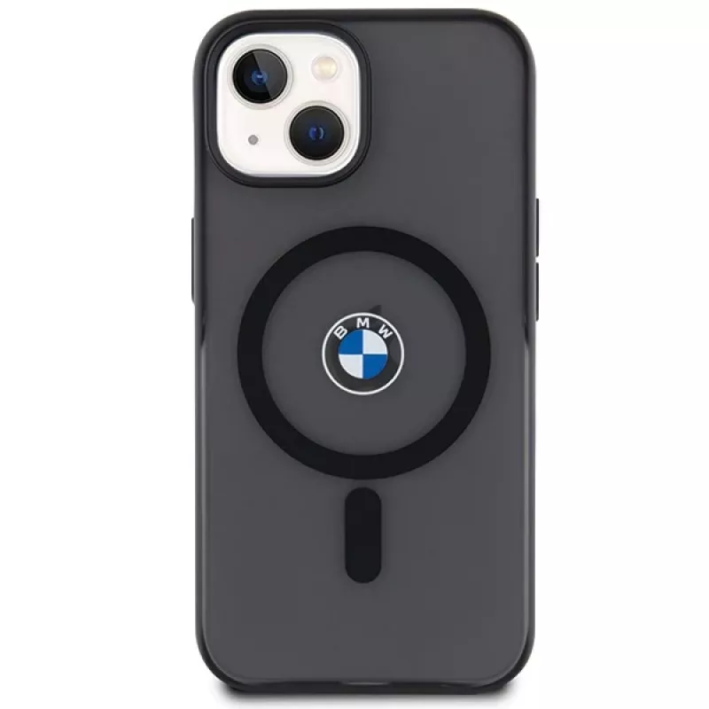 BMW BMHMP15MDSLK Funda rígida IML Signature MagSafe para iPhone 15 Plus / 14 Plus 6,7