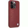 BMW M Collection Funda rígida de silicona con MagSafe para Apple iPhone 15 Pro 6,1