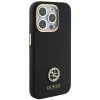 Guess GUHCP15XM4DGPK Funda rígida de silicona Logo Strass 4G Funda trasera para Apple iPhone 15 Pro Max 6,7