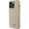 Guess GUHCP15XPGMCSD Funda rígida Glitter Glossy Script para Apple iPhone 15 Pro Max 6,7