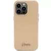 Guess GUHCP15XPGMCSD Funda rígida Glitter Glossy Script para Apple iPhone 15 Pro Max 6,7
