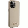 Guess GUHCP15XPGMCSD Funda rígida Glitter Glossy Script para Apple iPhone 15 Pro Max 6,7