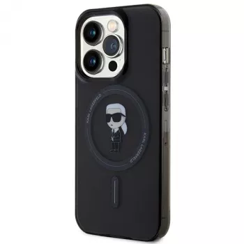 Karl Lagerfeld Funda rígida Ikonik MagSafe para iPhone 14 Pro 6,1