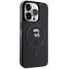 Karl Lagerfeld Funda MagSafe IML Ikonik para iPhone 15 Pro Negra