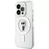 Karl Lagerfeld Funda MagSafe IML Ikonik para iPhone 15 Pro Transparente