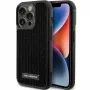 Karl Lagerfeld KLHCP15LHDSPLK Funda rígida para iPhone 15 Pro 6,1