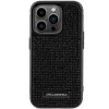 Karl Lagerfeld KLHCP15LHDSPLK Funda rígida para iPhone 15 Pro 6,1