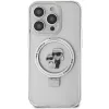 Karl Lagerfeld KLHMP13XHMRSKCH Funda rígida Ring Stand para iPhone 13 Pro Max 6,7