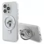 Karl Lagerfeld KLHMP15XHMRSKCH Funda rígida Ring Stand para iPhone 15 Pro Max 6,7