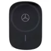 Mercedes Silver Star Cargador inalámbrico magnético para coche 15W (negro)
