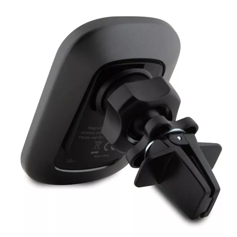 Mercedes Silver Star Cargador inalámbrico magnético para coche 15W (negro)
