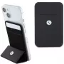 BMW Funda cartera con soporte y ranura para tarjetas MagSafe Signature Collection negra