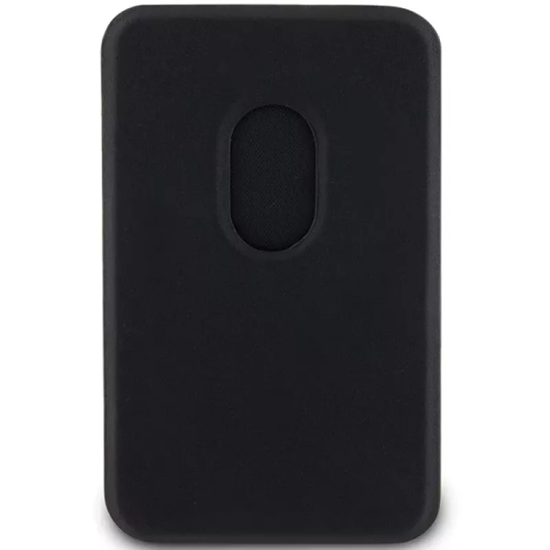 BMW Funda cartera con soporte y ranura para tarjetas MagSafe Signature Collection negra