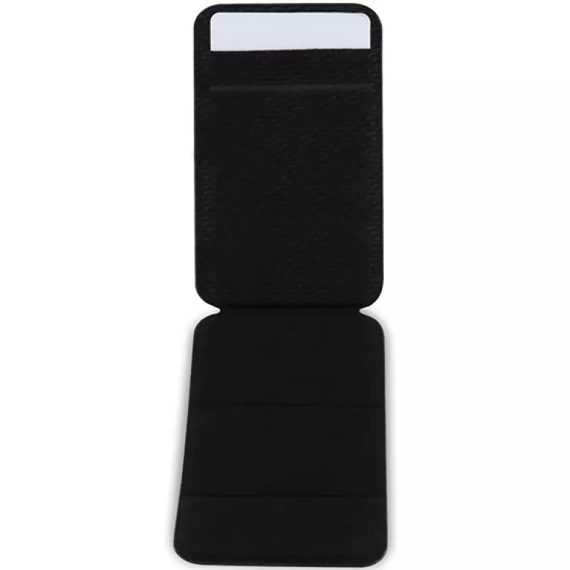 BMW Funda cartera con soporte y ranura para tarjetas MagSafe Signature Collection negra