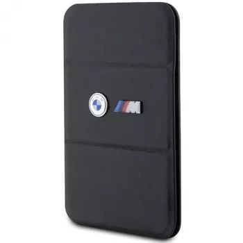 BMW M Edition Cartera MagSafe con ranura para tarjetas y soporte negra
