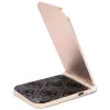 Guess Cargador inalámbrico plegable 2 en 1 GUDCFAL4PEGW 15W marrón 4G Pattern MagSafe
