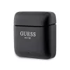 Guess Auriculares Bluetooth True Wireless Stereo con logo impreso y estuche de carga (negro)