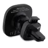 Ferrari Soporte cargador inalámbrico inductivo para coche 15W FECHMGLK para rejilla de ventilación, negro, MagSafe