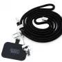 Karl Lagerfeld Cordón universal para móvil CBDY (negro)