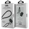 Karl Lagerfeld Cordón universal para móvil CBDY (negro)